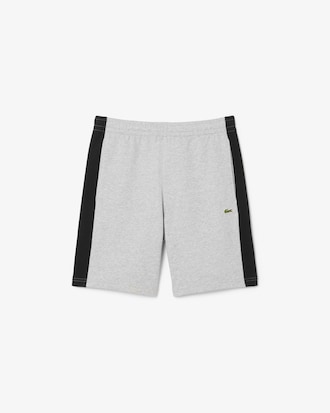 Cotton Fleece Colour-Block Shorts