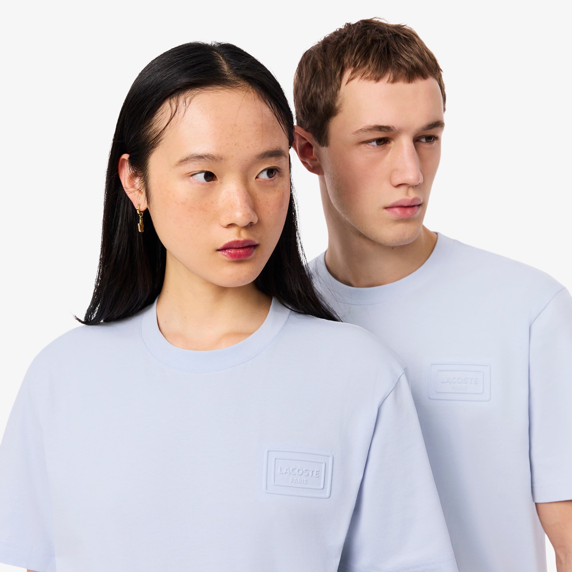 Embossed Branding Jersey T-Shirt - T-shirts - New In 2026 | Lacoste