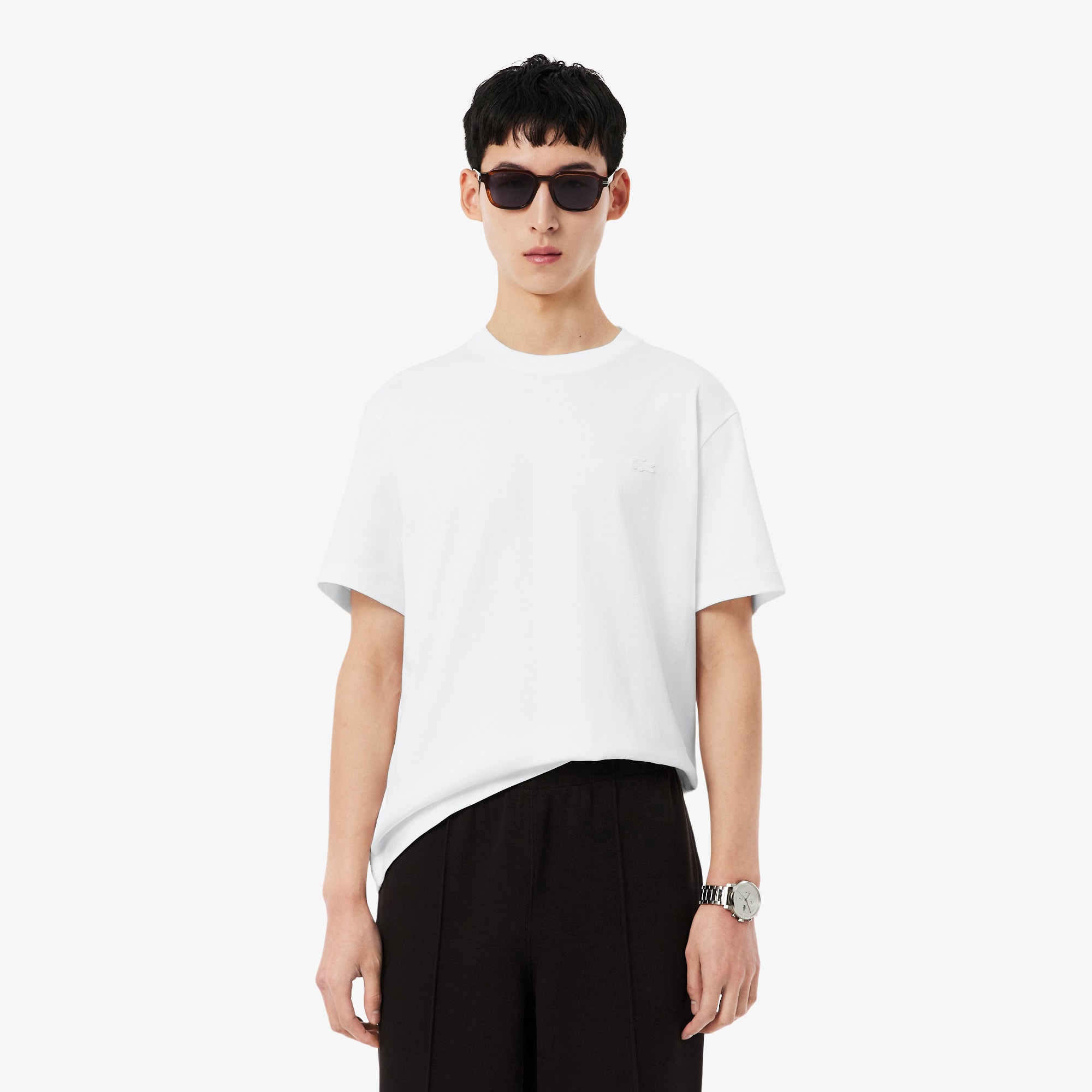 Lacoste Printed Jersey T-shirt