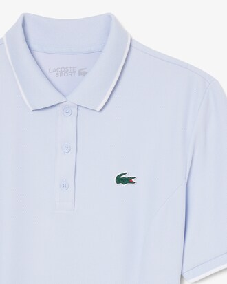 Vestido polo Golf ultra seco con ribetes