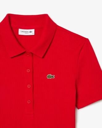 Polo Femme Coupe Slim En Coton Bio