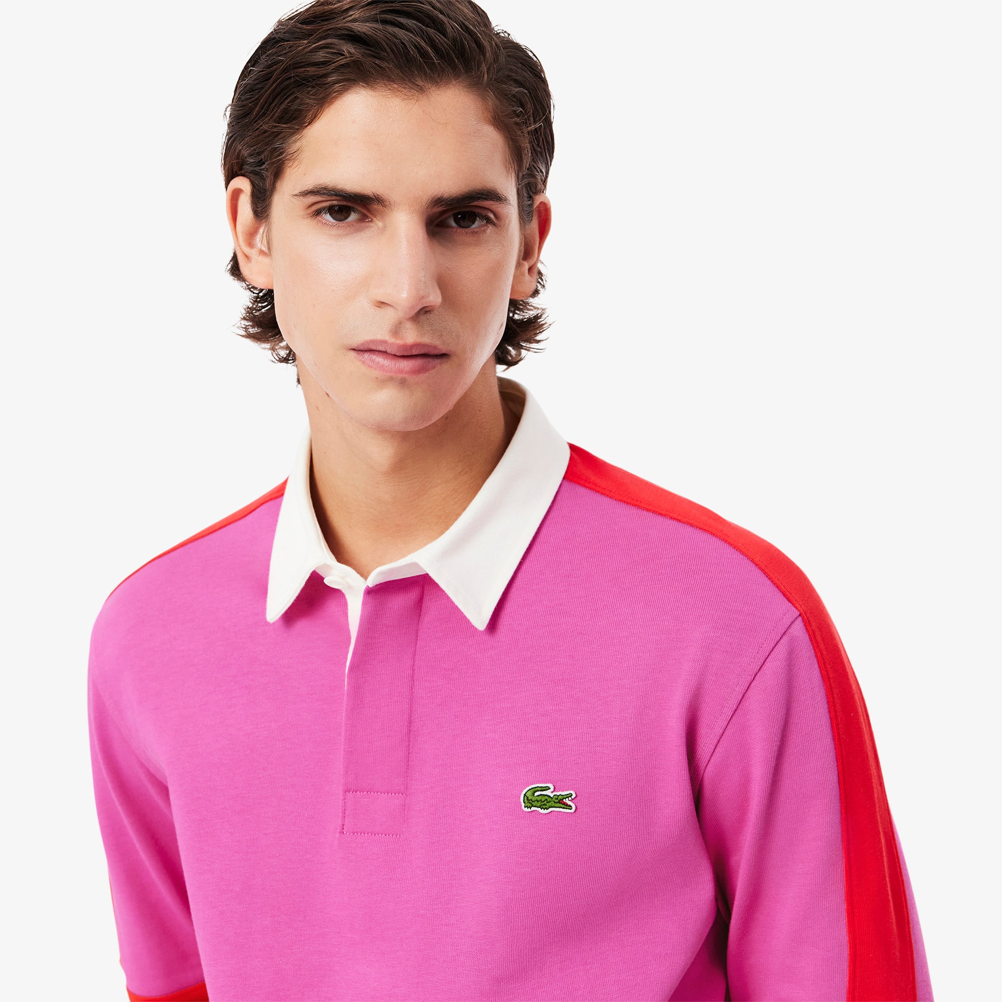 Men's Colorblock Rugby Polo - Polo Shirts - New In 2026 | Lacoste