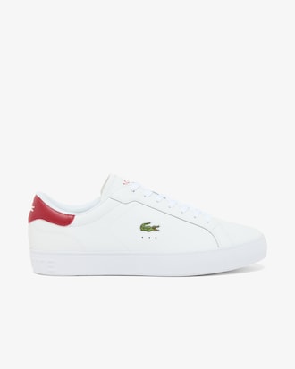 Men's Powercourt Graphic Leather Sneakers