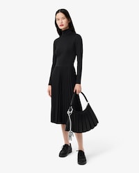 Women's Slim Fit High-Neck Dress