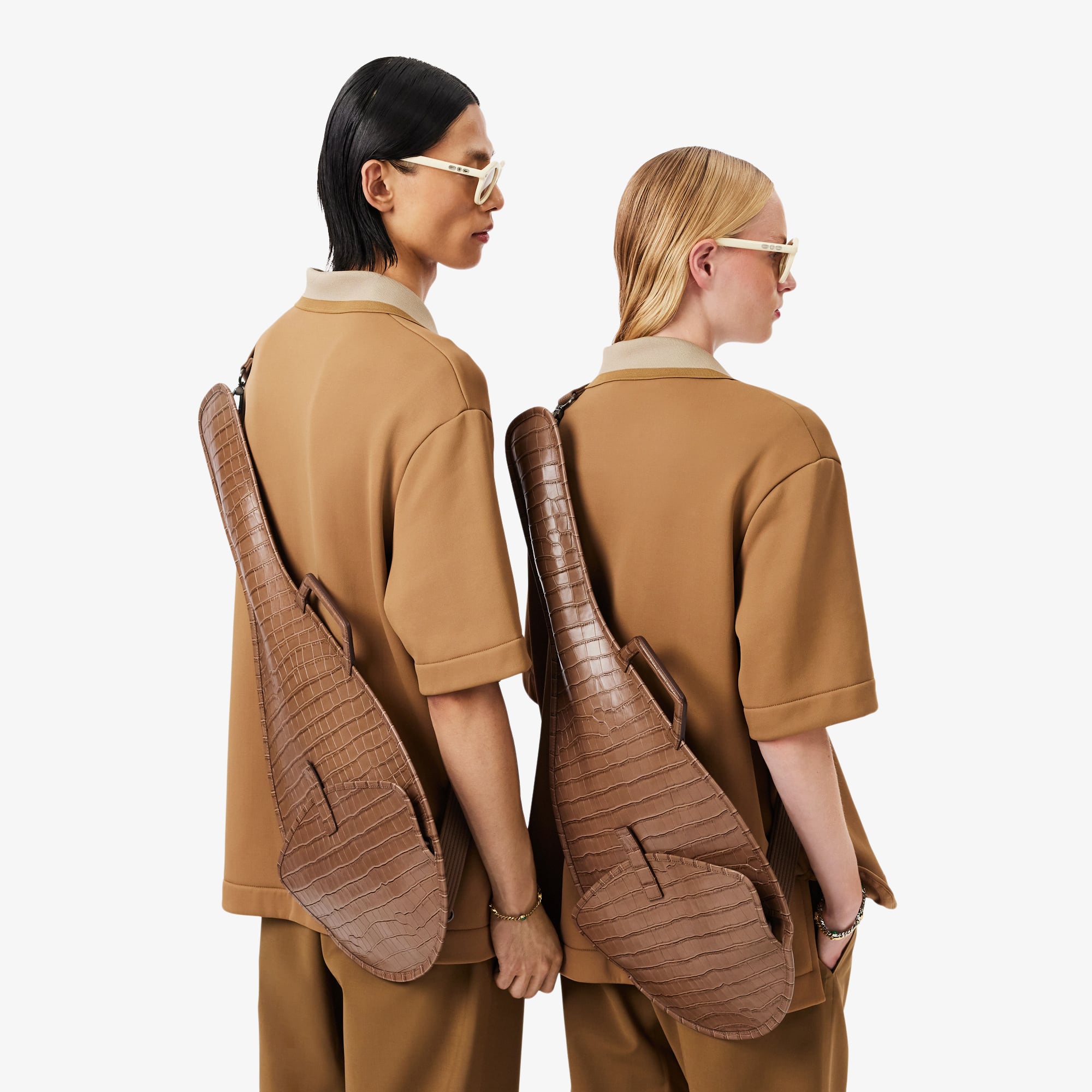Runway Mock Croc Leather Racket Bag - Bags - New In 2026 | Lacoste