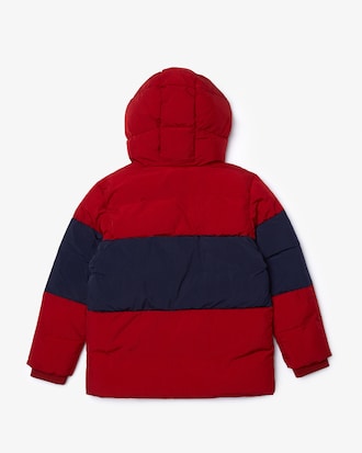 Boys&rsquo; Two-Tone Quilted Jacket