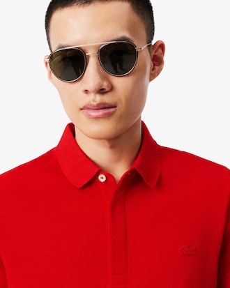 Men's Regular Fit Paris Stretch Piqué Polo