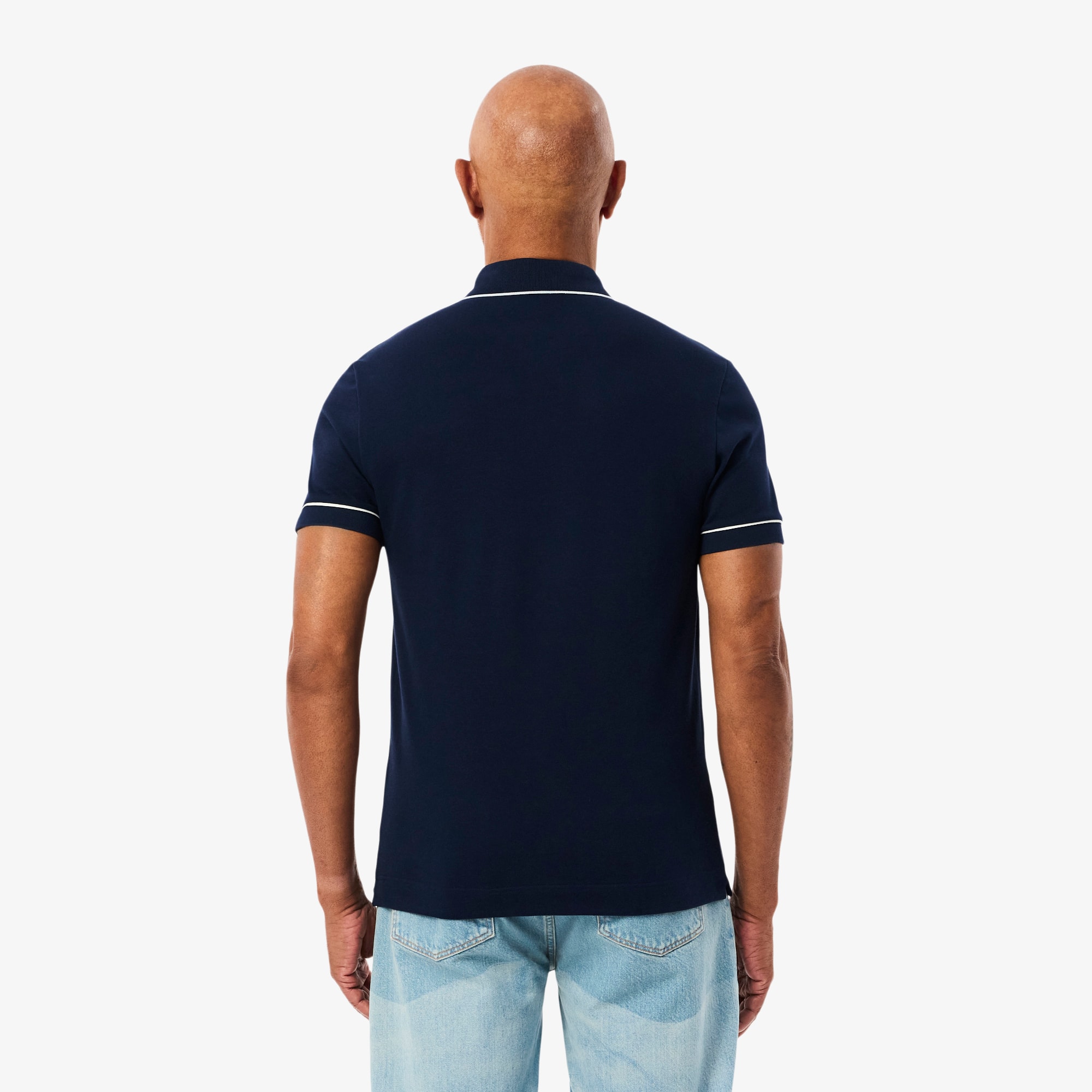 Men's Regular Fit Paris Stretch Piqué Polo - Polo Shirts