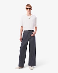 Men's Runway Wide Leg Selvedge Jeans