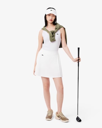 D&eacute;bardeur c&ocirc;tel&eacute; Slim Fit Lacoste Sport pour femme