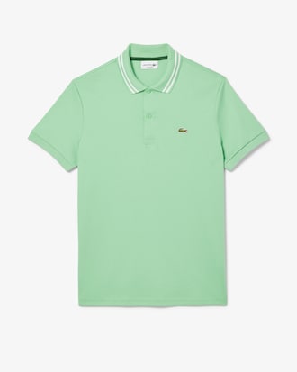 Polo de algodón Pima de corte regular para hombre