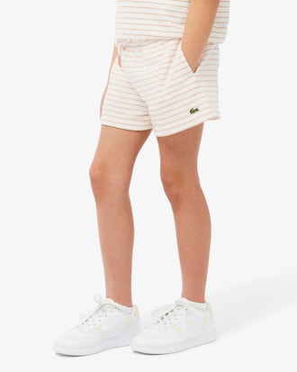 Kids' Striped Terry Shorts