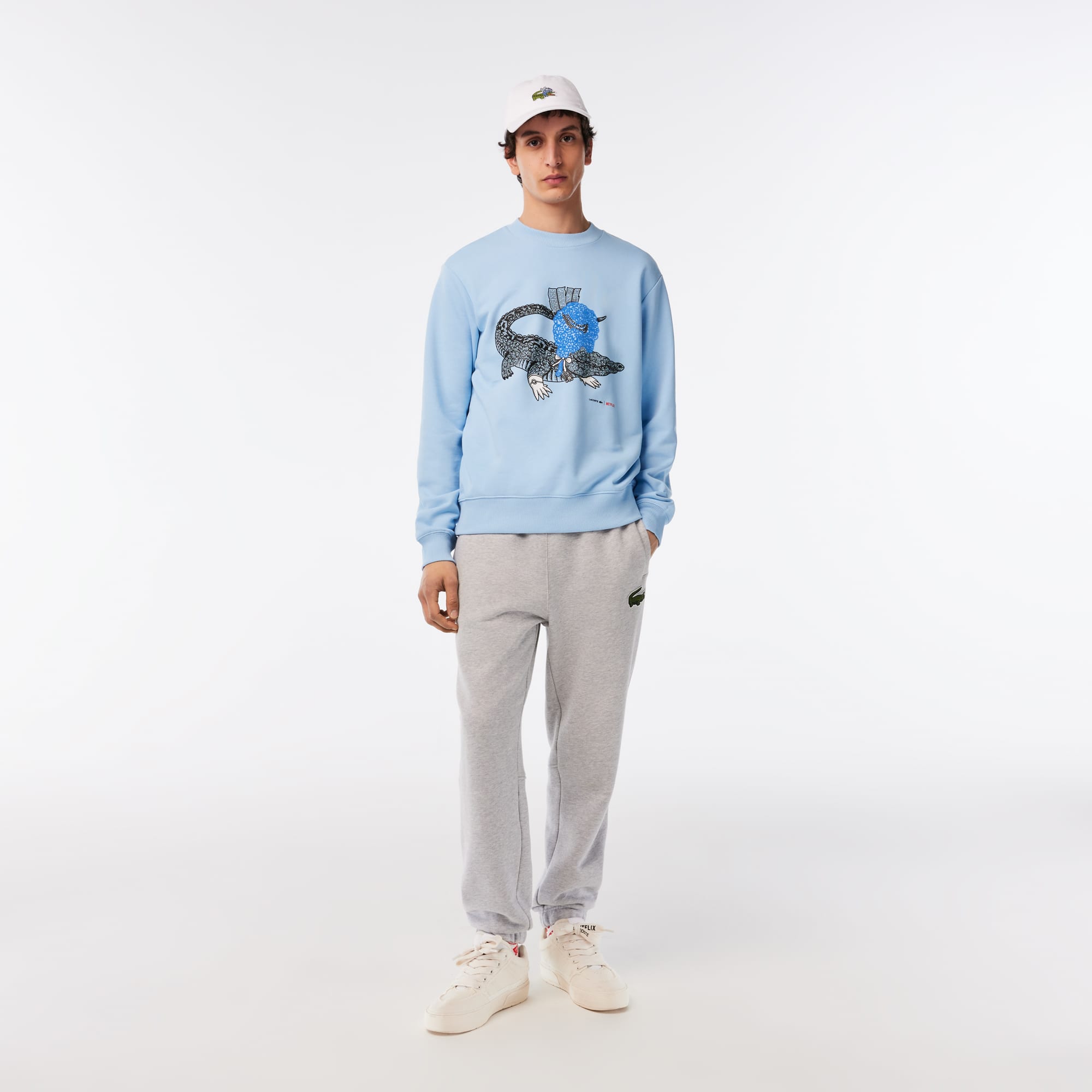Unisex Lacoste x Netflix Crocodile Cap - Caps & Hats - New In 2026