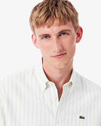 Regular Fit Striped Oxford Shirt