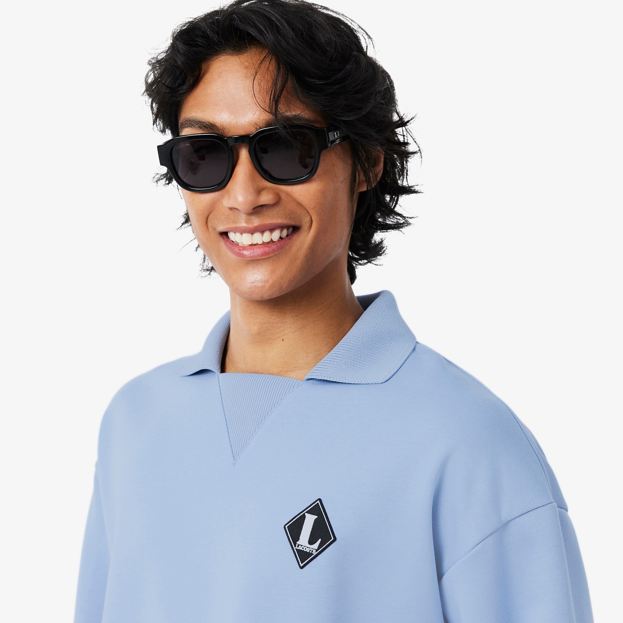 Made France Polo Collar Sweatshirt