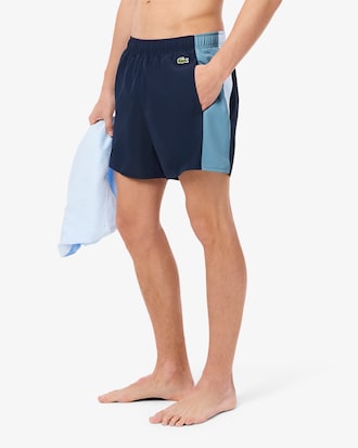 Men's Colorblock Swim Trunks