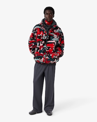 Runway Jacquard Sherpa Jacket