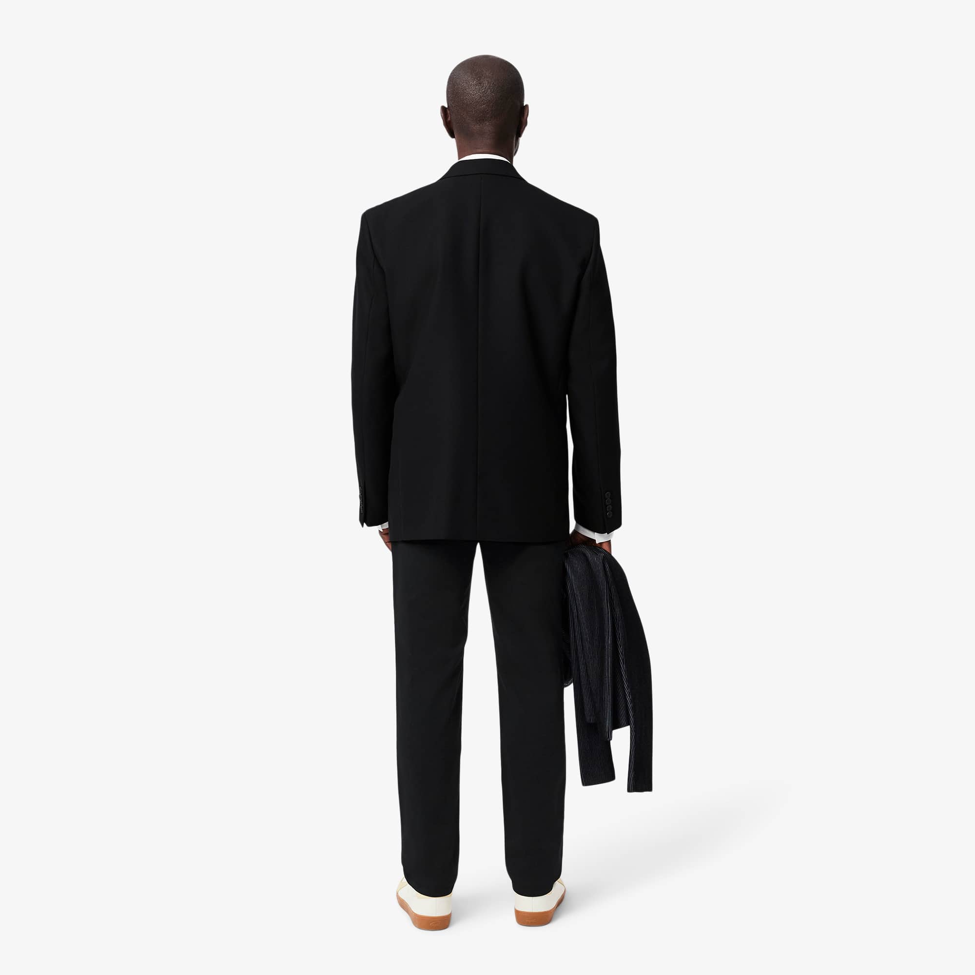 【別注】LACOSTE / コットン パンツ　ブラック　サイズ36 Men's Cotton Jersey Pajama Pants - Underwear & Loungewear - New In