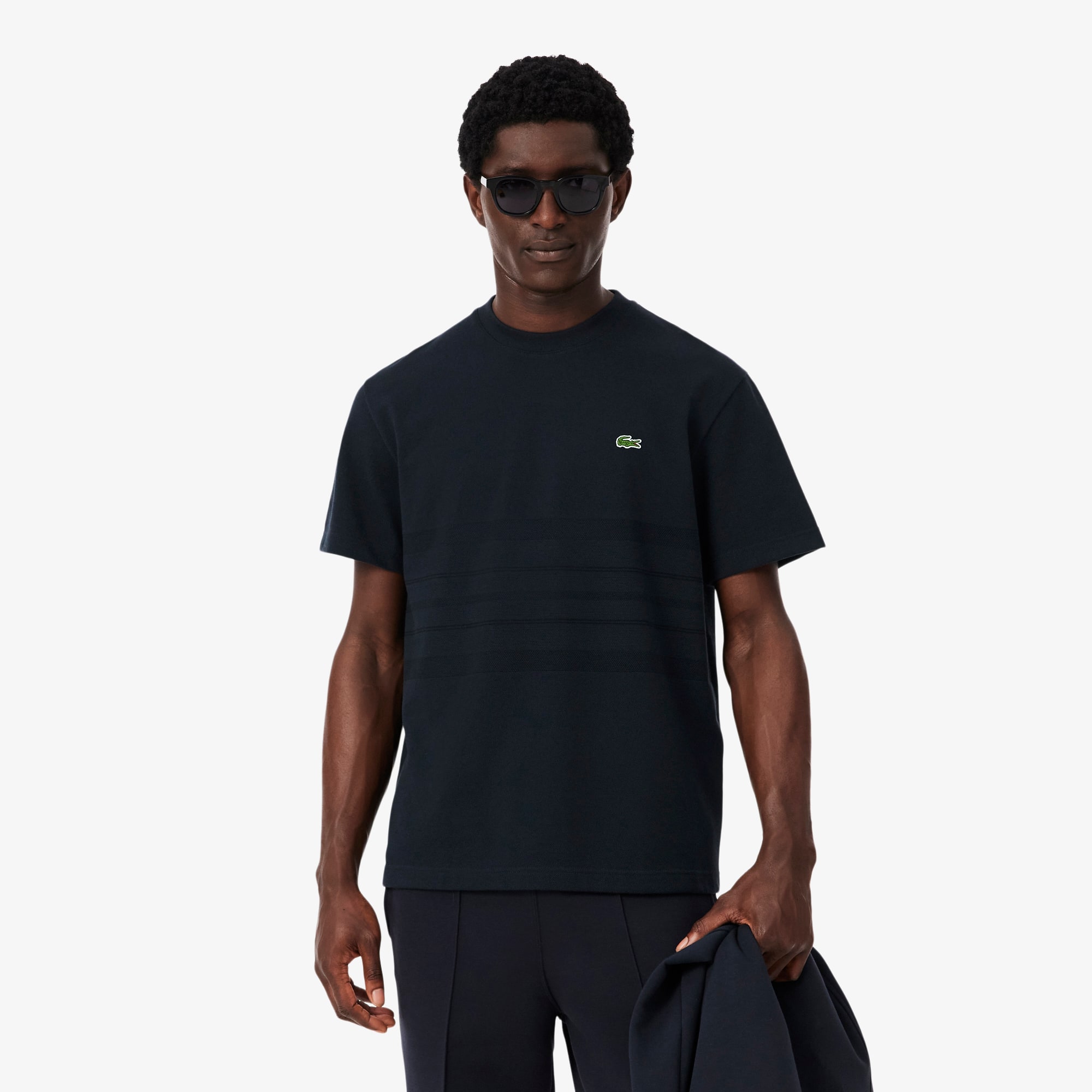 Made In France Striped Piqué T-Shirt - Organic Cotton - New In
