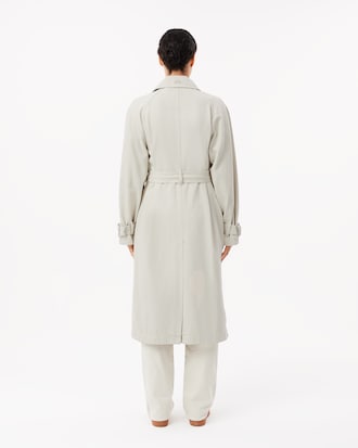 Women's Oversized Denim Trench Coat