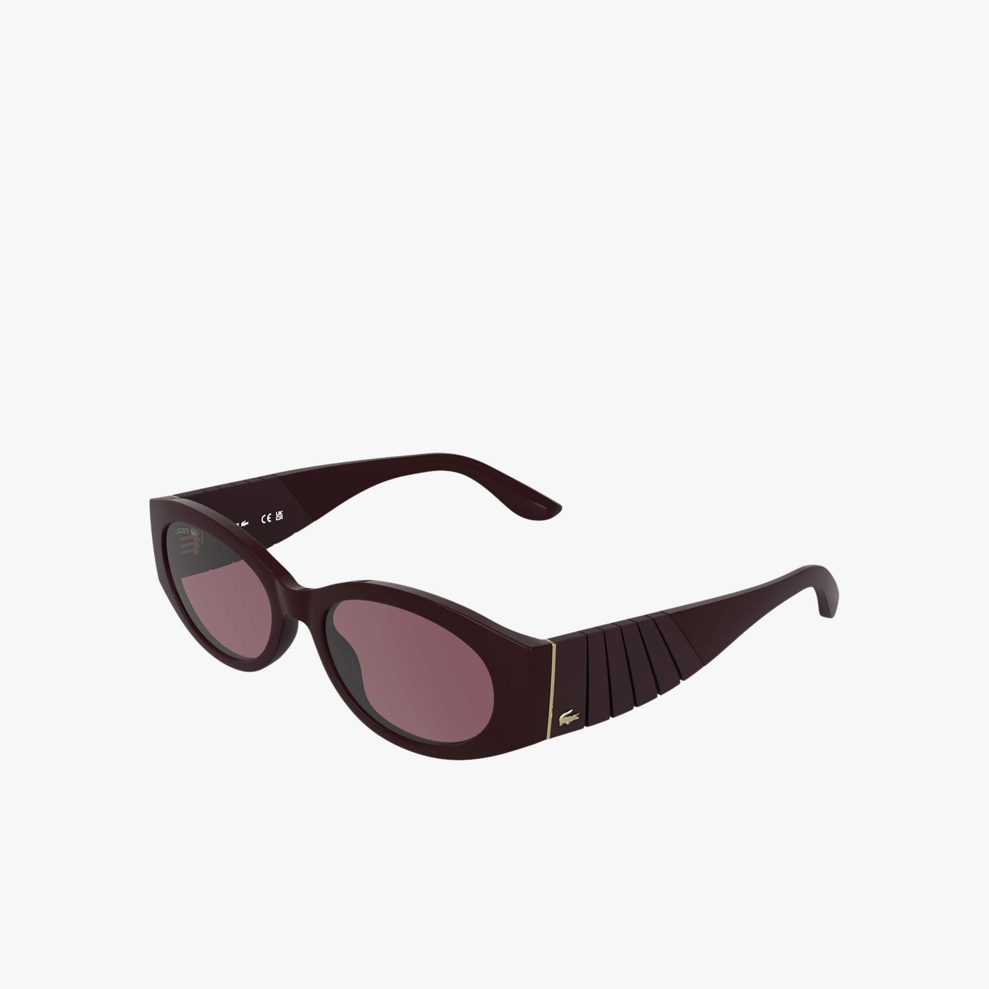 Plissé Oval Glasses