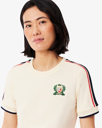 Playera Para mujer Made In France en piqué texturizado
