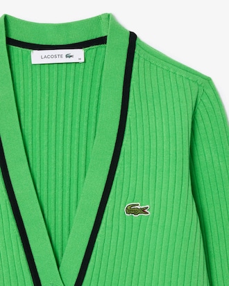 Women's Seamless 3D Rib Knit Cardigan
