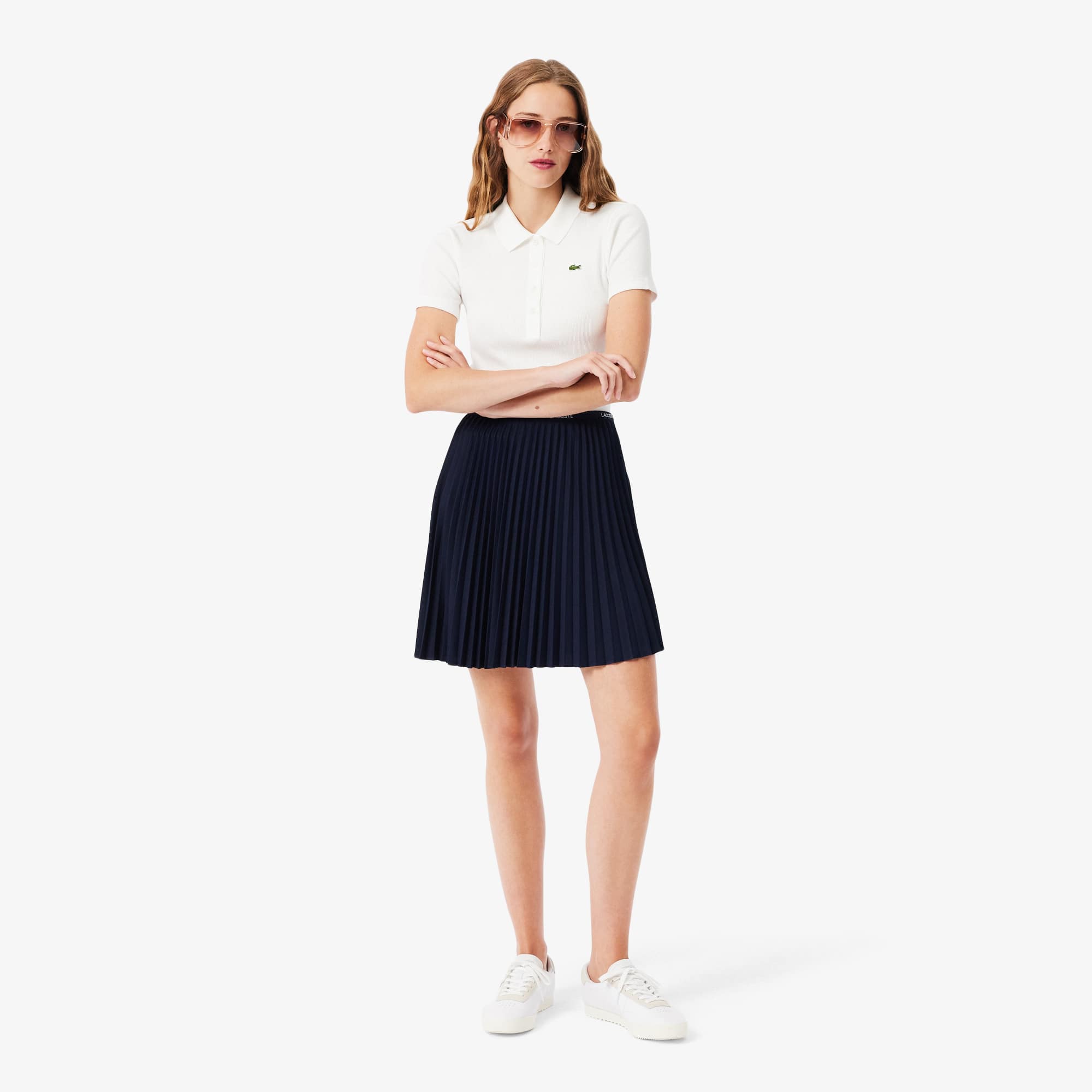 Women's Short Pleated Skirt - Shorts & Skirts - New In 2026 | Lacoste