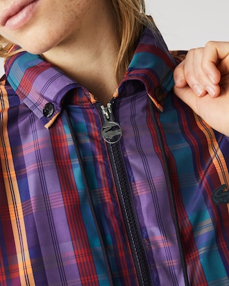 Unisex Lacoste LIVE Check Zip Windbreaker
