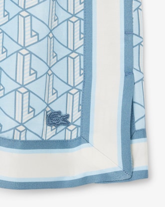 Women's Monogram Print Shorts