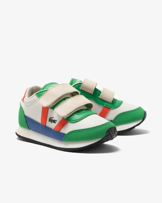 Sneakers de material sintético en colores pop Partner para niño