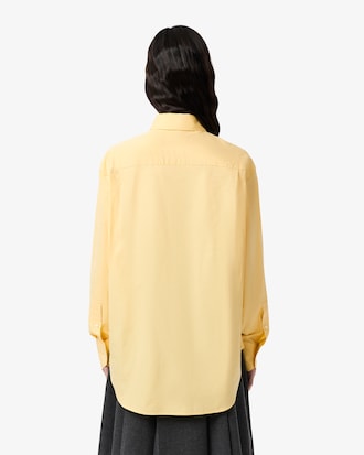 Women's Oversized Cotton Button Down Shirt