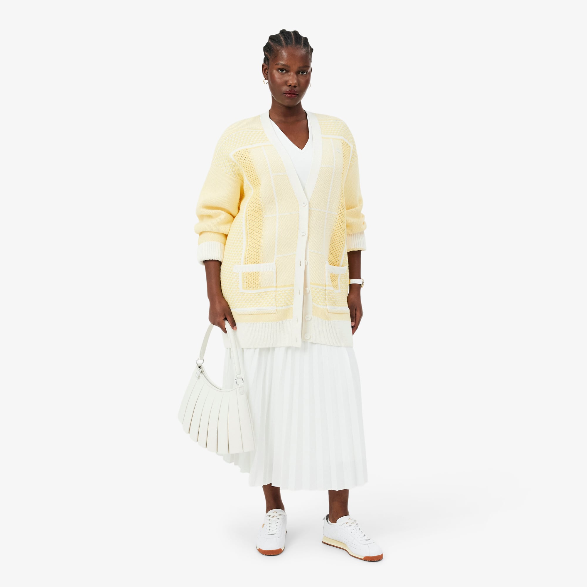 Tennis Court Long Cardigan - Sweaters & Sweatshirts - New In 2026 Tennis Court Long Cardigan - Sweaters & Sweatshirts - New In 2026