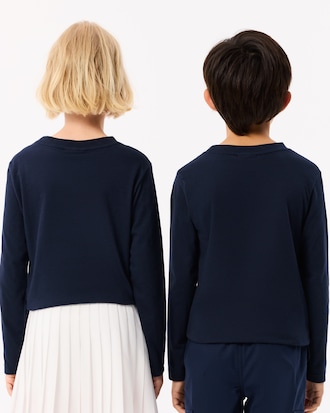 T-shirt manches longues en jersey de coton