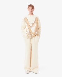 Men's Runway Oversized Knit Track Pants