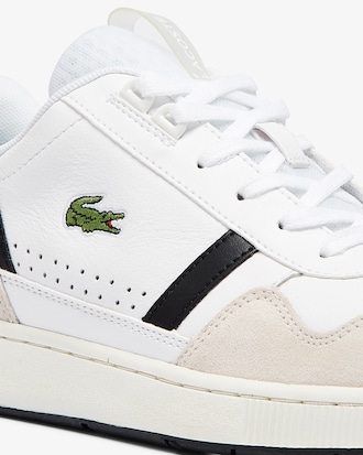 Sneakers T-Clip homme en cuir color&eacute;