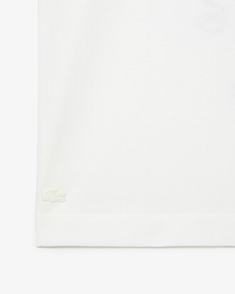 T-shirt unisexe Lacoste x Netflix loose fit en coton biologique