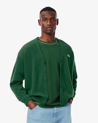 Men's Relaxed Fit Wool Cardigan