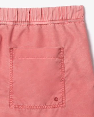 Men's Washed Effect Swim Trunks