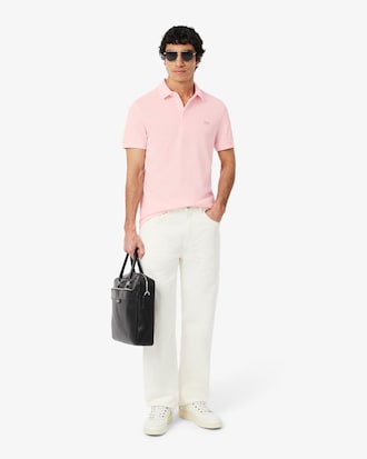 Men's Regular Fit Paris Stretch Piqu&eacute; Polo