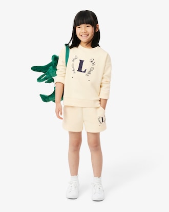 Embroidered Badge Neoprene Sweatshirt