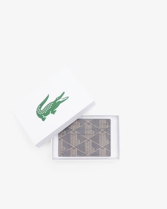 Men's The Blend Monogram Print Canvas Card Holder