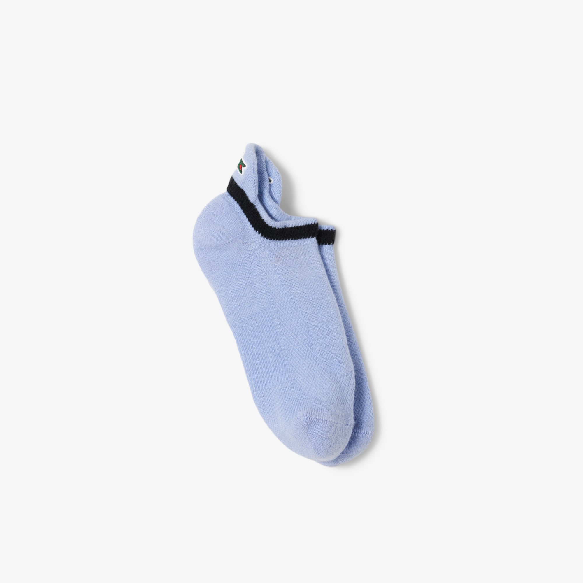 Lacoste Men's Lightweight Cotton Athletic Socks - 3 - 5.5 In Blue