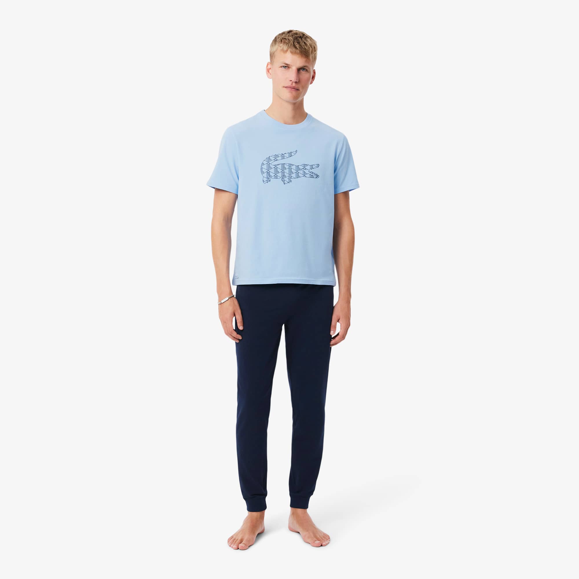 Men's Monogram Jersey Pajama Set - Underwear & Loungewear - New In