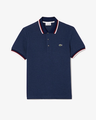 Men's Regular Fit Stretch Mini Piqué Polo