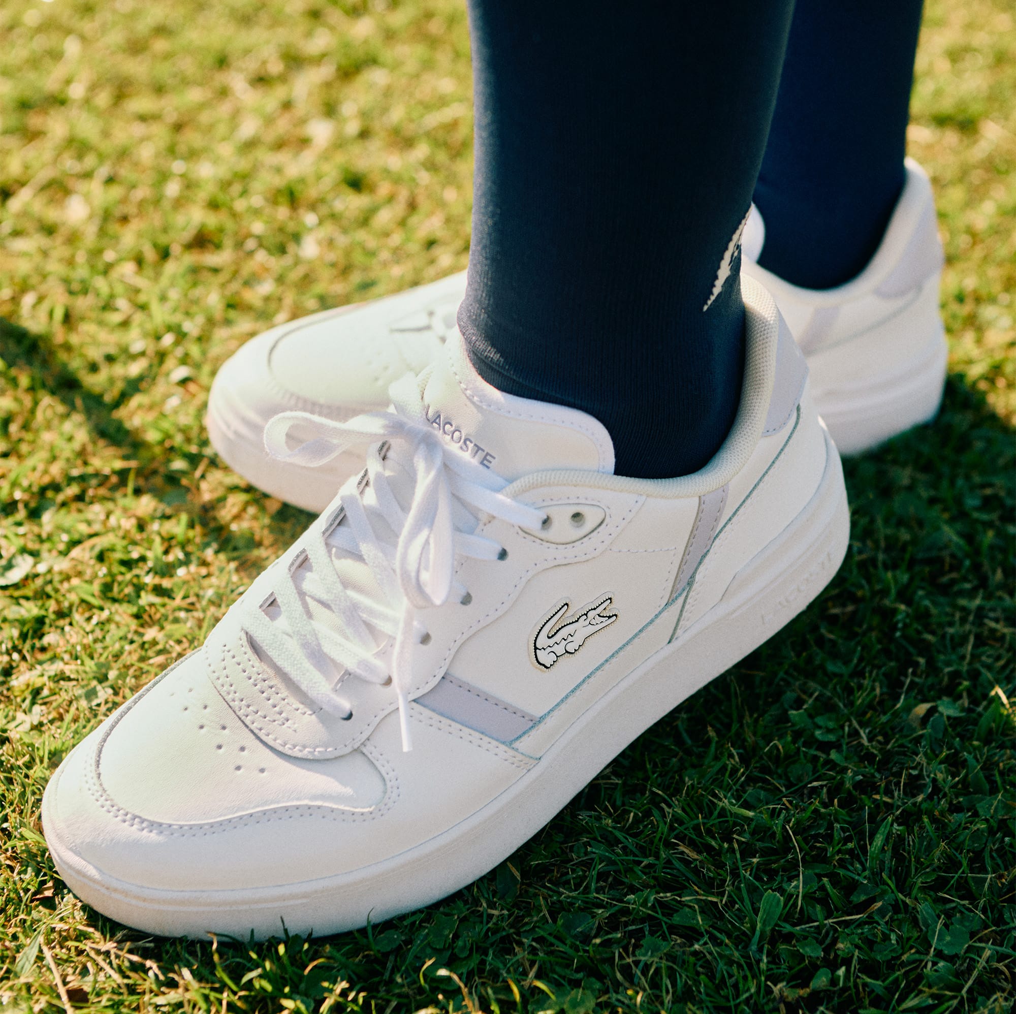 Women's T-Clip Golf Leather Shoes