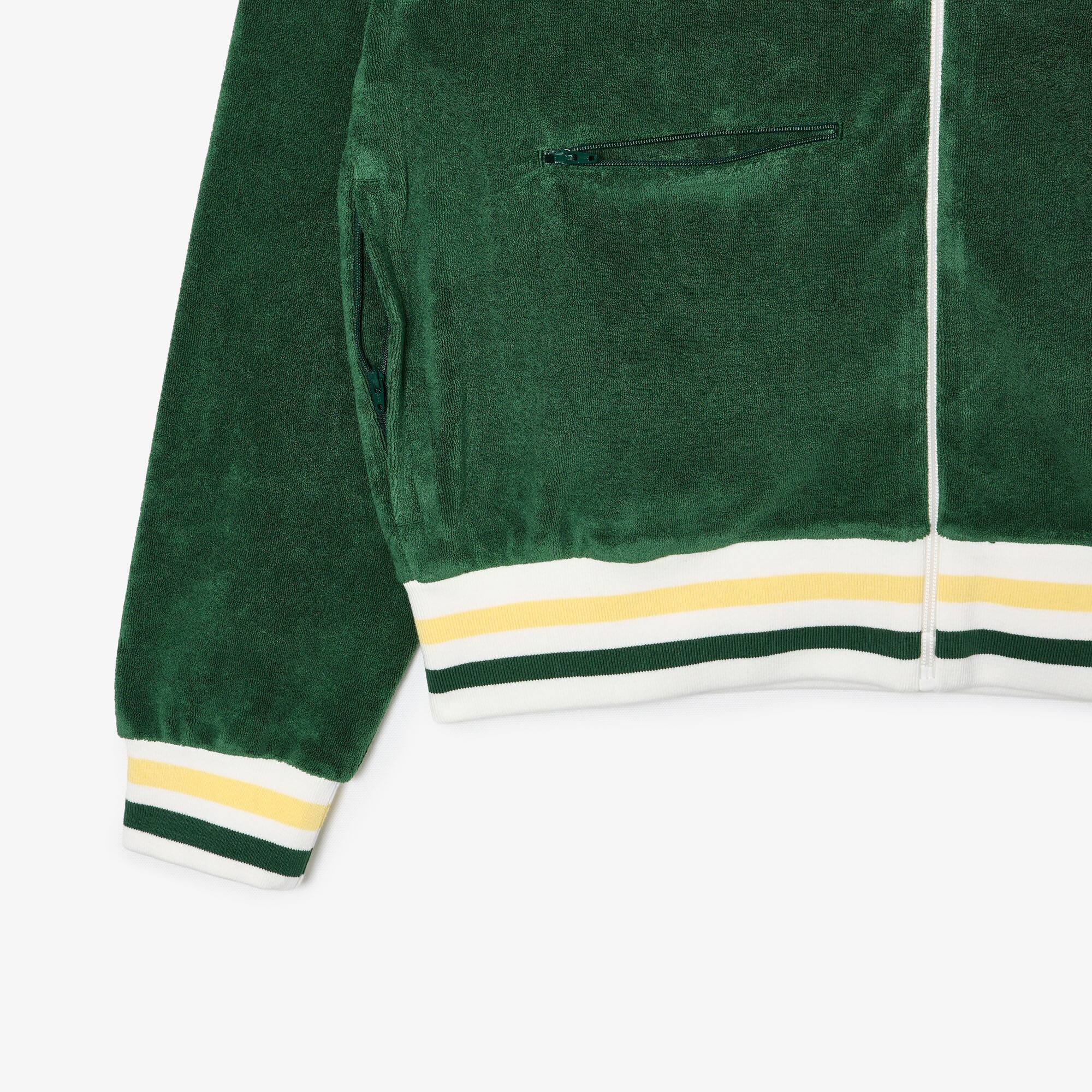 ゆっち Men's Paris Zip-Up Terry Sweatshirt - Sweaters & Sweatshirts