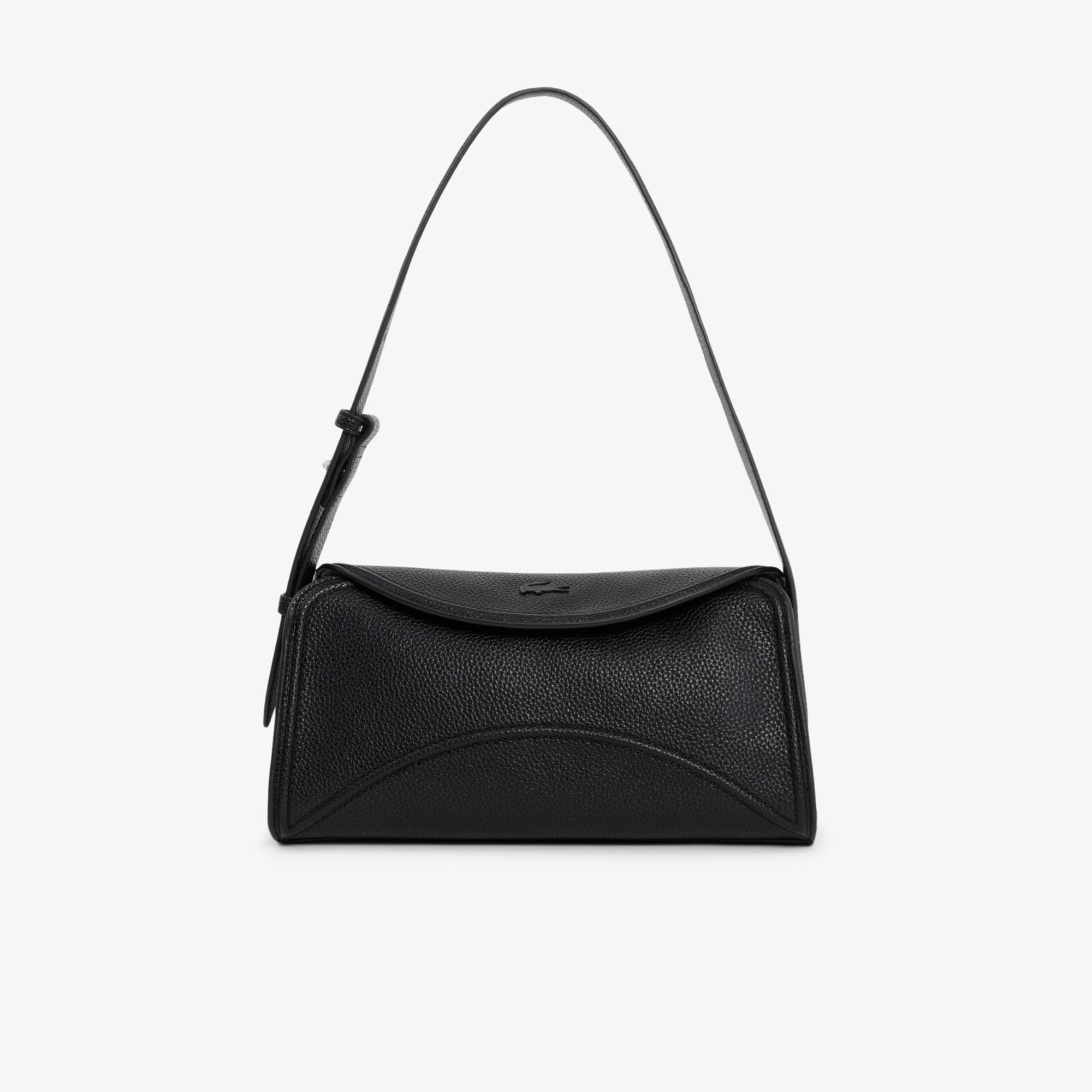 Lacoste Everyday Club Flap Close Shoulder Bag - One Size In Black