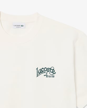 Playera de Tejido Jersey de Algod&oacute;n Grueso con Bordado