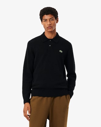 Cashmere Polo Collar Sweater